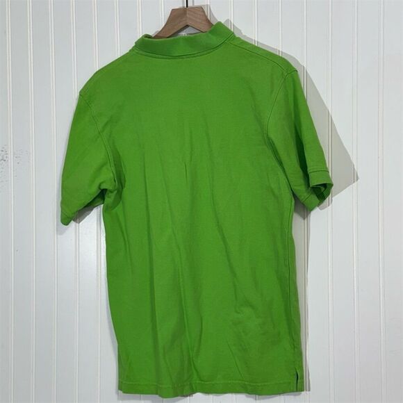 Southpole Polo Shirt Men’s M Neon Green Y2K 2000s Streetwear Skate Preppy Retro - Picture 4 of 8